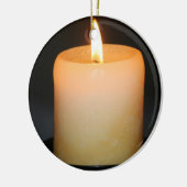 ろうそく セラミックオーナメント (左)