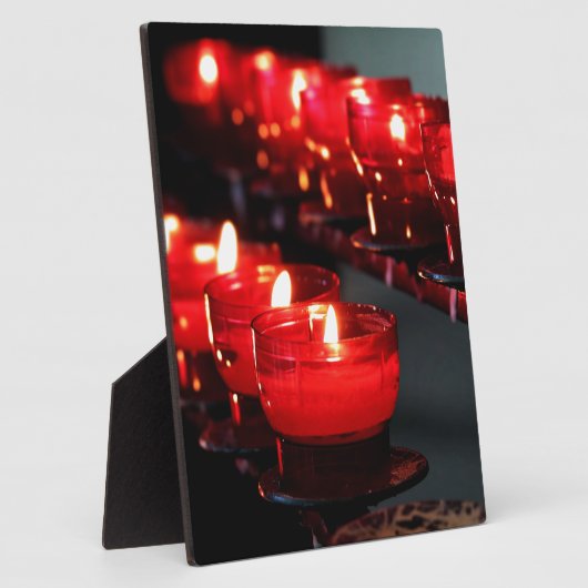 ろうそく フォトプラーク (側面)