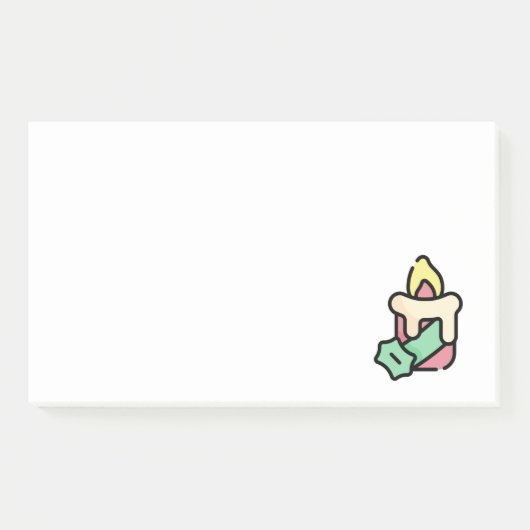 ろうそく ポストイット (正面)