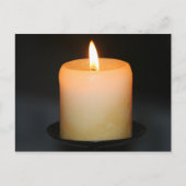 ろうそく ポストカード (正面)