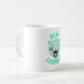 ろうヒョウ コーヒーマグカップ (正面左)