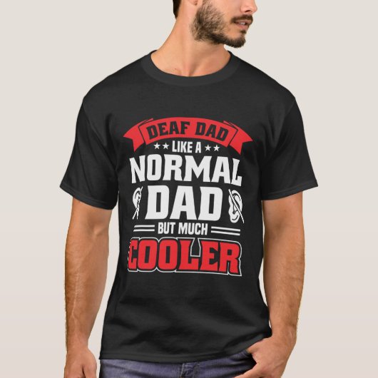 ろうプライド難聴認識度ろう認識度 Tシャツ (正面)