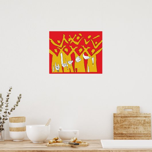 ろうプライド ポスター (キッチン)