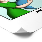 ろうベビー:理解したい。サインして。 ポスター (角)