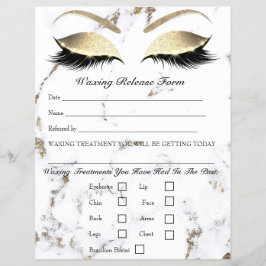 ろう付け脱毛責任放棄リリース大理石 チラシ