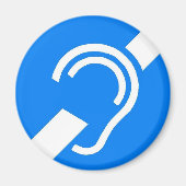 ろう国際的者の磁石記号 マグネット (正面)