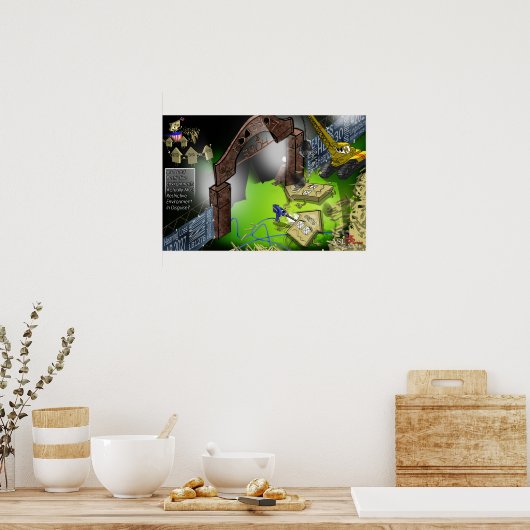 ろう学校 ポスター (キッチン)