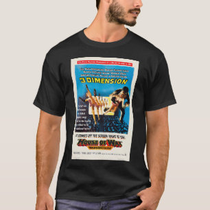 ろう家ヴィンテージホラー映画 Tシャツ