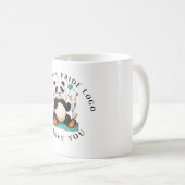 「ろう者と障害のあるプライドTシャツ | 手話ハン コーヒーマグカップ (正面右)