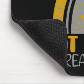 ろう者なし失礼なレインボーろう認識度Aslサインラング マウスパッド (コーナー)