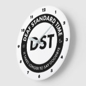 ろう者の標準時 ラージ壁時計 (傾斜)
