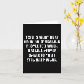 ろう者の聞プライドは懸命の手書き手話 カード (黄色い花)