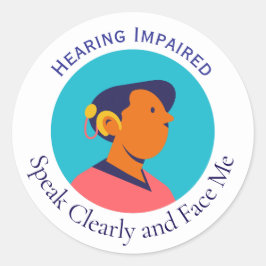 ろう者の記号 ラウンドシール