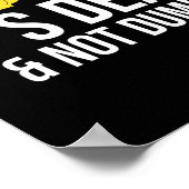 ろう者ばか ポスター (角)