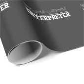 ろう者プライド通訳ASL手話 ラッピングペーパー (ロールコーナー)