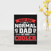 ろう者プライド 聴覚障害啓発 ろう者意識 カード (黄色い花)