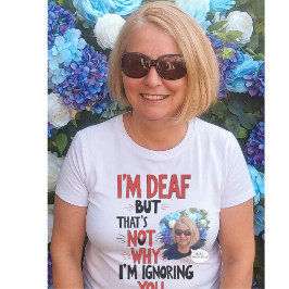 ろう者誇りを持った及びおもしろい聴覚障害者の自己消化器 Tシャツ