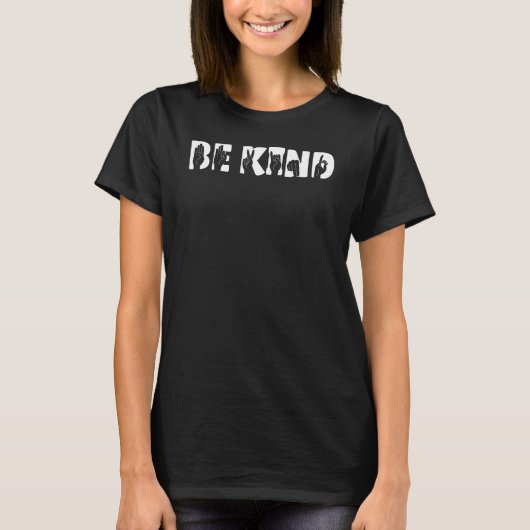 ろう者認識度月は親切な通訳ろう者Peo Tシャツ (正面)
