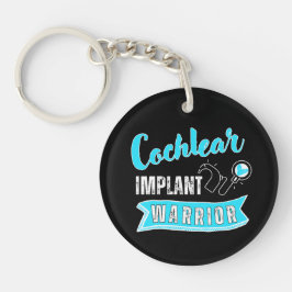 ろう者認識度 – 蝸牛植え戦士 キーホルダー