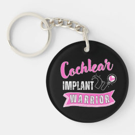 ろう者認識度 – 蝸牛植え戦士 キーホルダー