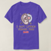 ろう者10 Tシャツ (デザイン正面)