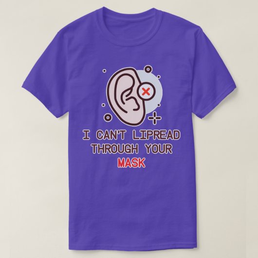 ろう者10 Tシャツ (デザイン正面)