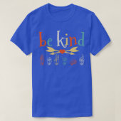 ろう者ASL Tシャツ (デザイン正面)