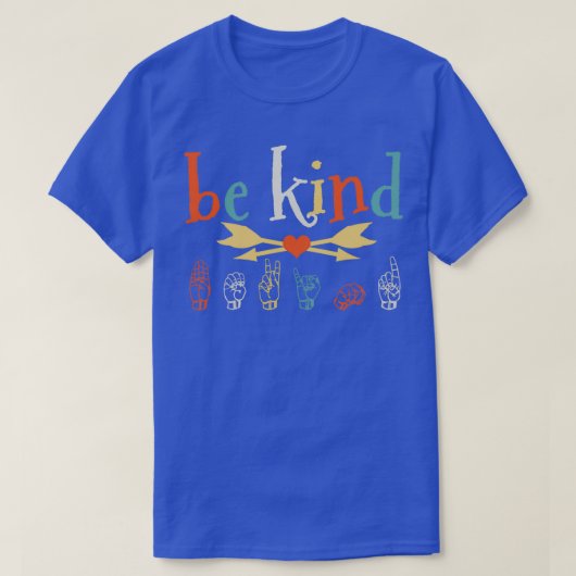 ろう者ASL Tシャツ (デザイン正面)