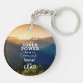 ろう認識度 感動的 キーホルダー (裏面)