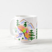 ろばおよび虹 コーヒーマグカップ (正面左)