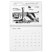 ろばおよび象のカレンダー カレンダー (1月 2027)