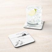 ろばおよび象の鋳造の影 コースター (右側)