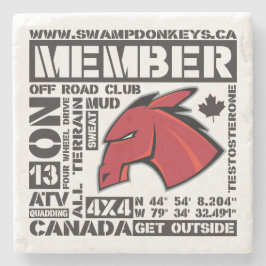 ろばのコースター ストーンコースター