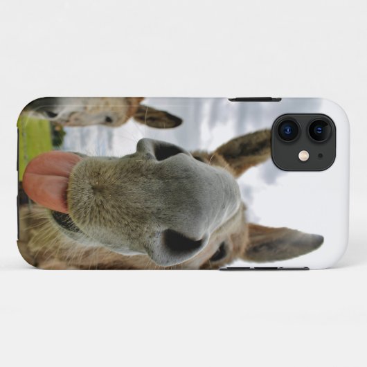 ろばのユーモア Case-Mate iPhoneケース (裏面(横))