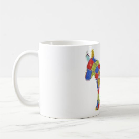 ろばのロックのアメリカの選挙の投票2012年 コーヒーマグカップ (左)