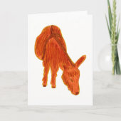 ろばの伝説 カード (正面)