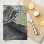 ろばの友人 キッチンタオル (四つ折り)