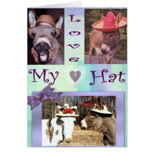 ろばの帽子 (正面)