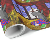 ろばの監視雪 ラッピングペーパー (ロールコーナー)