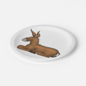 ろばの紙皿 ペーパープレート (アングル)