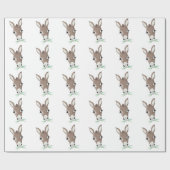 ろばの頭部 ラッピングペーパー (フラット)