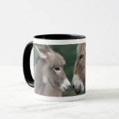 ろばの鼻に鼻のマグ マグカップ (正面左)