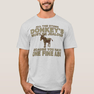 ろばはラインを取ります Tシャツ