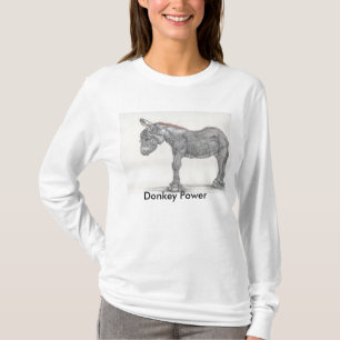 ろば力のワイシャツ Tシャツ