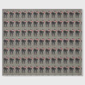 ろば及び基本的な包装紙 ラッピングペーパー (フラット)