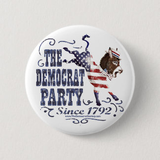 ろば米国の蹴りボタン 缶バッジ