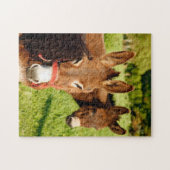 ろば ジグソーパズル (横)