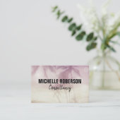 ろ過された写真の黒 名刺 (スタンド正面)