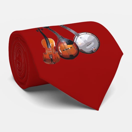 ろ過するBluegrassバンドタイ ネクタイ (ロール)