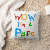 わぁ私はパパTシャツとGIftsだ クッション (ブランケット)